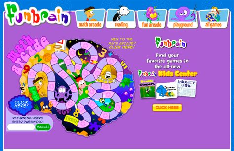 Newsletters, Links, and More: Funbrain Math Arcade