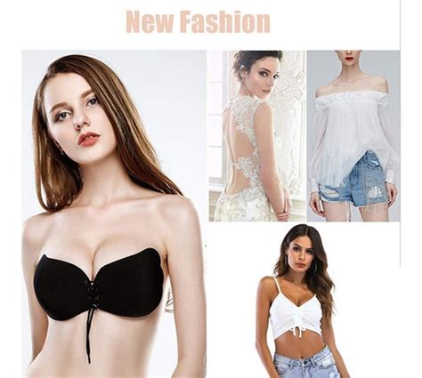 Magicbra Brasier Adherible Invisible Copas Push Up Strapless Cuotas