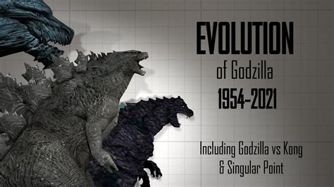 Evolution Of Godzilla Size Comparison Godzilla Vs Kong Porn