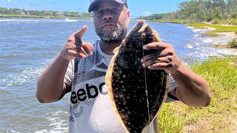 FLOUNDER FISHING CAROLINA BEACH YouTube