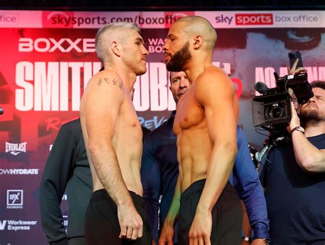 Liam Smith Vs Chris Eubank Jr 2 Weights Running Order And Ringwalk Times