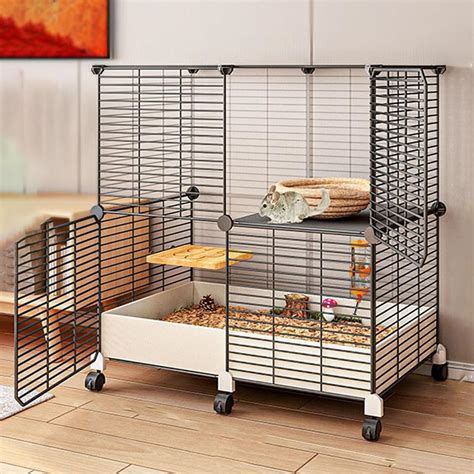 Amazon.com : Pet Cages - Rabbit Cage, Small Cage Bunny Cage Pet Cages ...