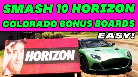 Smash Horizon Colorado Bonus Boards In Copper Canyon Forza Horizon