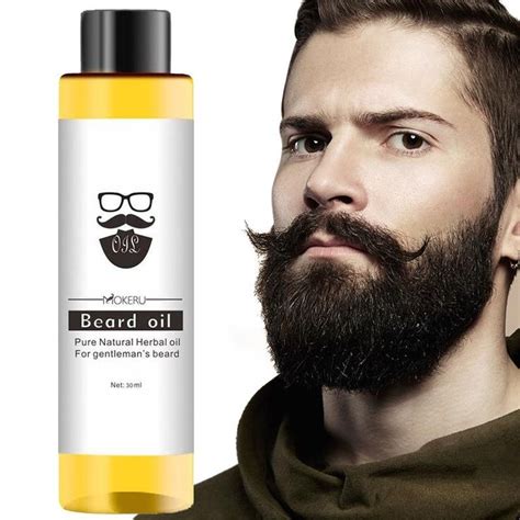 30ml Beard Oil Grow Beard Thicker And More Full Thicken Long Lasting