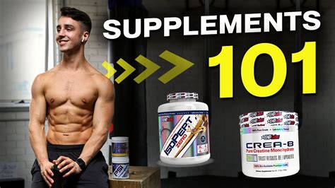 My Top 4 Supplements For Muscle Gain And Fat Loss Youtube