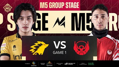 ID M5 Group Stage Hari 1 ONIC VS BIGETRON SONS GAME 1 YouTube