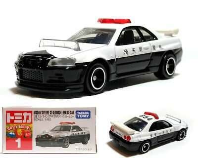 TOMICA No 1 NISSAN SKYLINE GT R BNR34 POLICE CAR 1 62 EBay