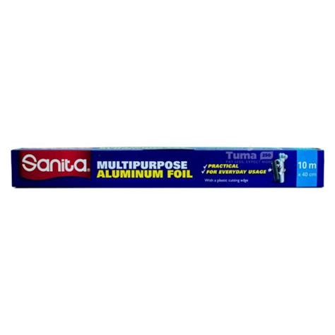 Sanita Multipurpose Aluminium Foil 10mx40cm Tuma 250