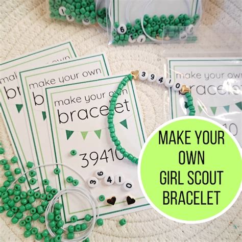 Girl Scouts Bracelet Kit Etsy