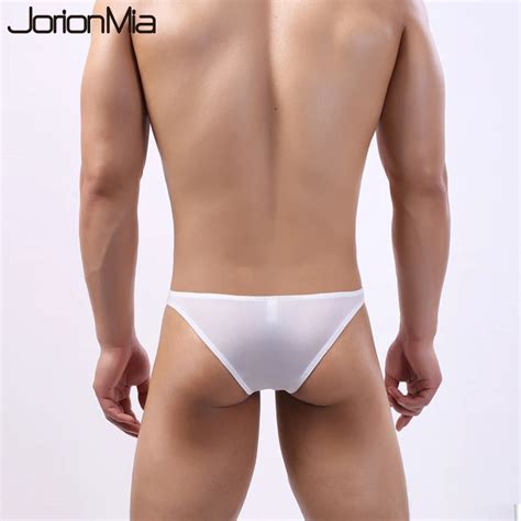 Ropa Interior Sexy Gay Para Hombre Calzoncillos De Seda Suaves Bikini