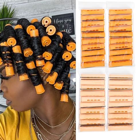 Amazon Willbond Pieces Hair Perm Rods Set Plastic Perming Rods