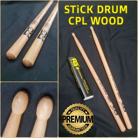 Jual KAYU CPL STICK DRUM PEMUKUL DRAM KAYU STIK DRUM BEATER Shopee