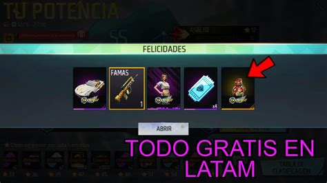 Garena Latam regala premios gratis fácil y rápido Absorbe 1000 de