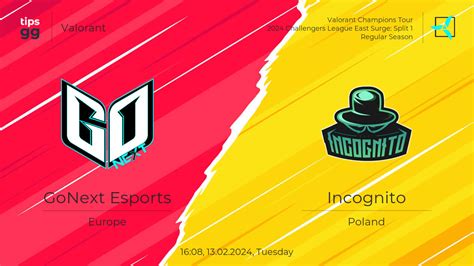 Gonext Esports Vs Incognito Live Odds Match Betting