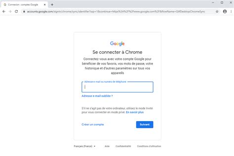 Comment Connecter Son Compte Google Google Chrome