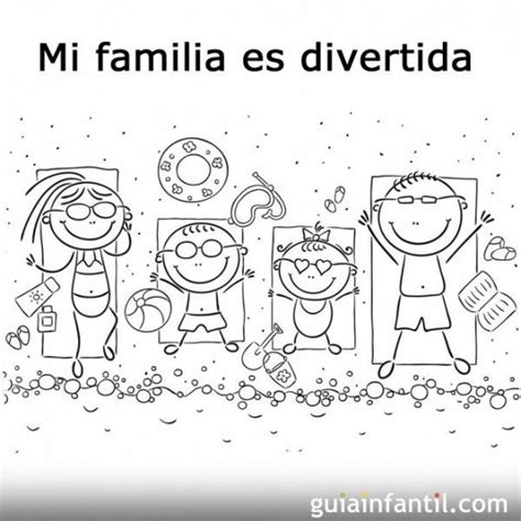 Dibujos Del Día De La Familia Para Colorear Colorear Imágenes Imagenes De Felices Vacaciones