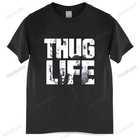 Bawe Niana Koszulka M Ska Lato Marka Tshirt Nowy Thug Ycie Tupac