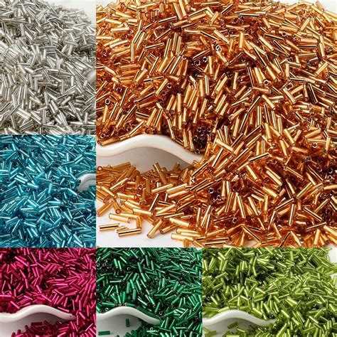 Long Tube Lined Cylinder Miyuki Delica Seed Beads 300pcs Lot 2x6mm