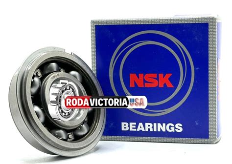 Nsk Japan Znr Deep Groove Ball Bearing Metal Shielded Snap Ring