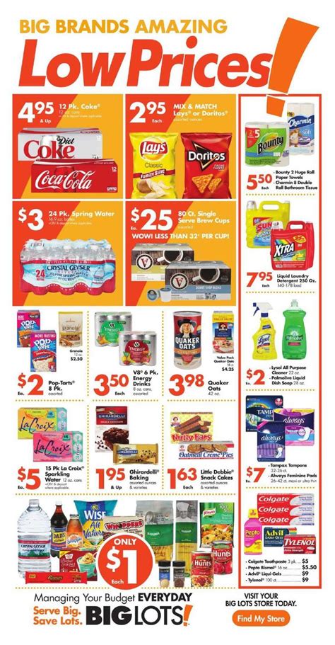 Big Lots Weekly Ad Flyer January 12 18 2019