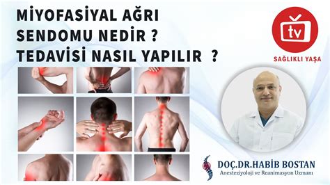 MİYOFASİYAL AĞRI SENDROMU NEDİR TEDAVİSİ NASIL YAPILIR Doç Dr Habib