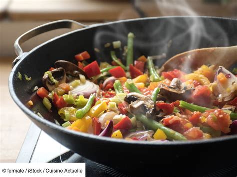 Wok aux légumes et au quinoa de Cyril Lignac Cuisine Actuelle