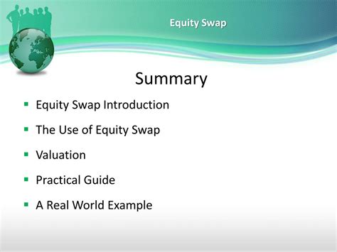 Ppt A Guide To Pricing Equity Swap Powerpoint Presentation Free