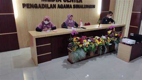 Ketua Pa Simalungun Pimpin Rapat Perubahan Tim Zona Integritas