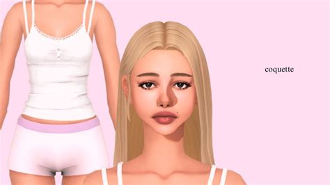 Creating A Cute Coquette Sim ୨୧ Sim Download 𓊆♡︎𓊇 Youtube