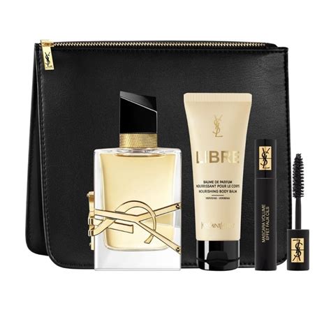 Ysl Libre Perfume Ml Gift Set Body Balm Mascara Bag