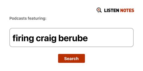 Firing Craig Berube - Top podcast episodes