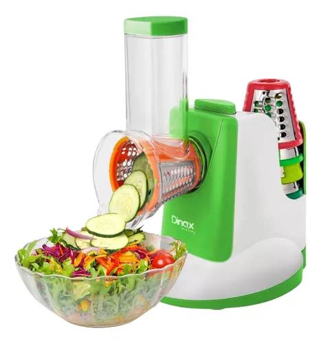 Rallador El Ctrico Salad Maker Para Fruta Y Verdura Dinax