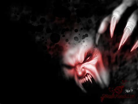 Vampire Fangs Wallpaper