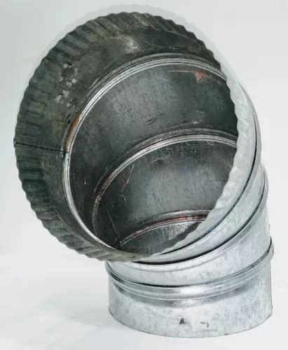 Codo Lamina Galvanizada 90º Cal 26 De 6 A 6 Pulgadas Vermont en venta