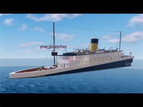 Ss Newhaven Edit Roblox Sinking Ship Youtube