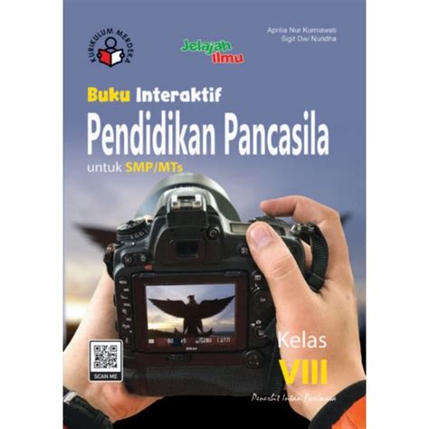 Jual Buku Paket Interaktif Ppkn Smp Kelas 8 Pendamping Kurikulum Merdeka Intan Pariwara Tahun