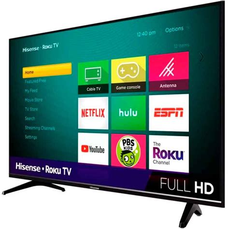 Pantalla Pulgadas Hisense H F Full Hd Smart Tv Roku Televisor