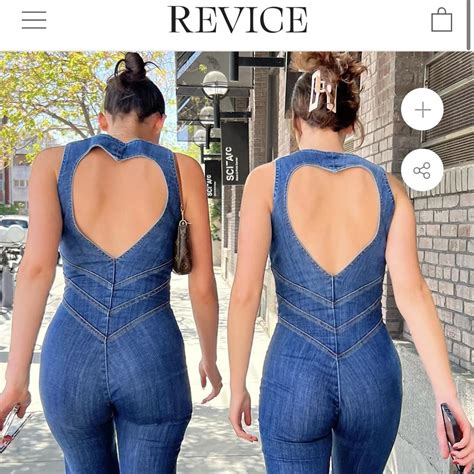 Revice Denim Heartthrob Jumpsuit Currently In Depop