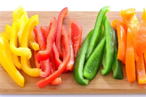 Sliced Bell Peppers Stock Photos - Image: 34067823