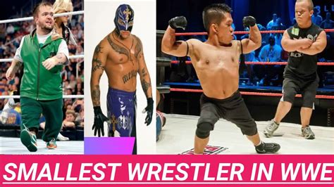 Top 10 Smallest Wrestlers In WWE History Shortest Wrestlers In WWE