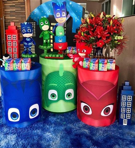 Pin Em Festa Pj Masks