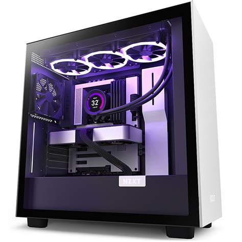 Customer Reviews Nzxt H Atx Mid Tower Case White Cm H Bg Best Buy