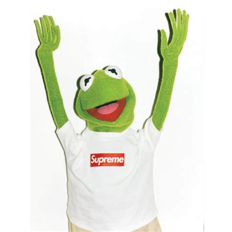 Supreme Kermit The Frog Plush Doll (Green)