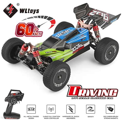 WLtoys Voiture De Course T L Command E Lectrique Pour Enfants 144001 RC