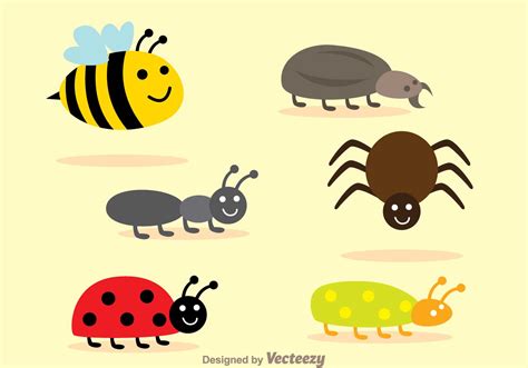 Set Of Insect Vectors 94392 Vector Art at Vecteezy