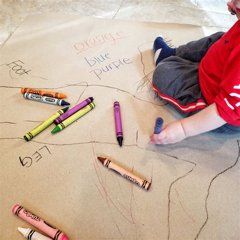 Body Tracing Activity By The Mindfully Scientific Mama The Mindfully