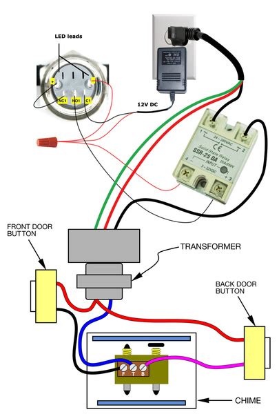 DIAGRAM Doorbell Wiring 2 Chimes Diagram MYDIAGRAM ONLINE