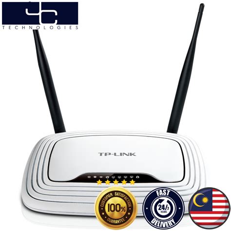 Tp Link Tl Wr N Mbps Wireless N Router Used Shopee Malaysia