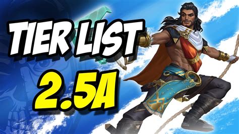 TIER LIST DE PARCHE 2 5A SamCro Wild Rift YouTube