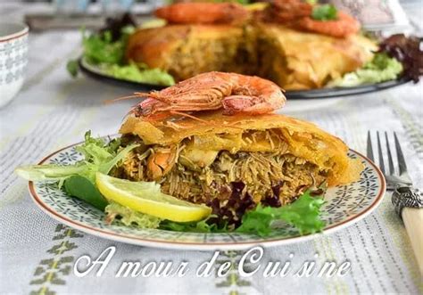 Pastilla Au Poisson Et Fruits De Mer Amour De Cuisine